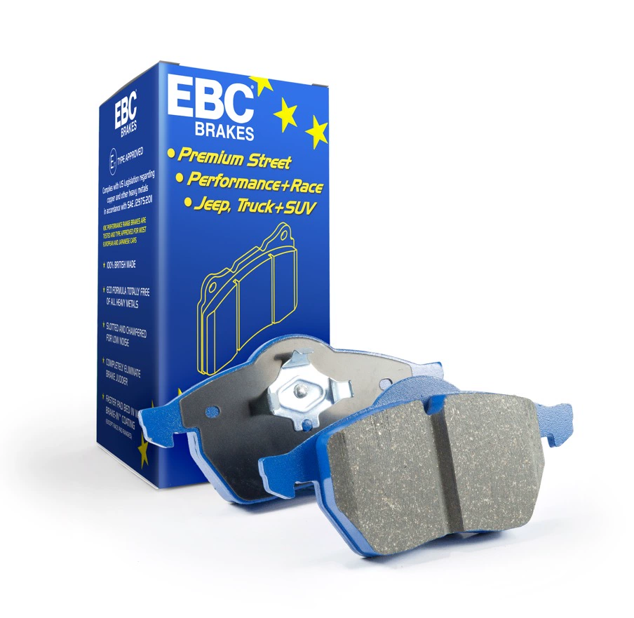 Má phanh EBC màu xanh DP51515NDX cho má phanh trước Carrera 911 - Pad phanh