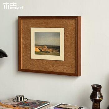 Ancient style old money high-end hanging paintings in muji art
