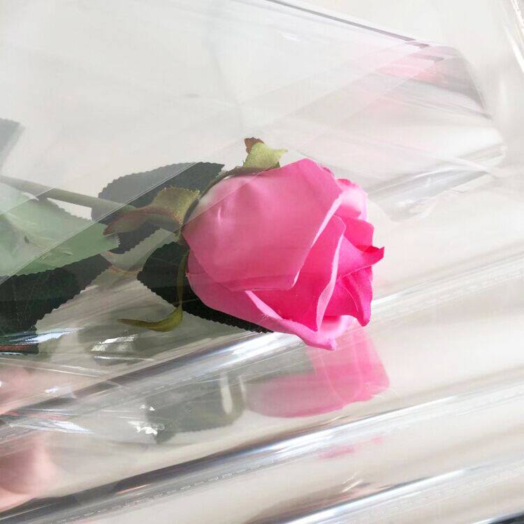 Transparent cellophane flower wrapping paper Bouquet material Plastic cloth wrapped flowers Floral art Waterproof and dustproof thickened florist