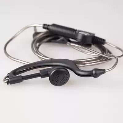 Baofeng walkie-talkie accessories headset small phone Platinum line K head M head single hole universal type ear hanging