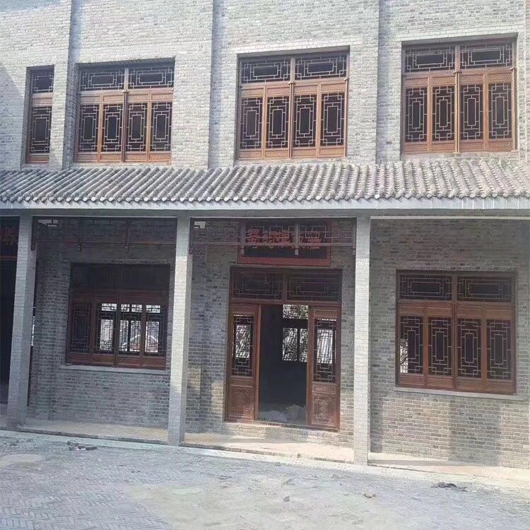 Dongyang khắc gỗ phong cách Trung Quốc trang trí cửa cổ và cửa sổ gỗ rắn lưới sàn màn hình hiên vách ngăn chạm khắc bảng hoa - Màn hình / Cửa sổ vách trang trí phòng khách