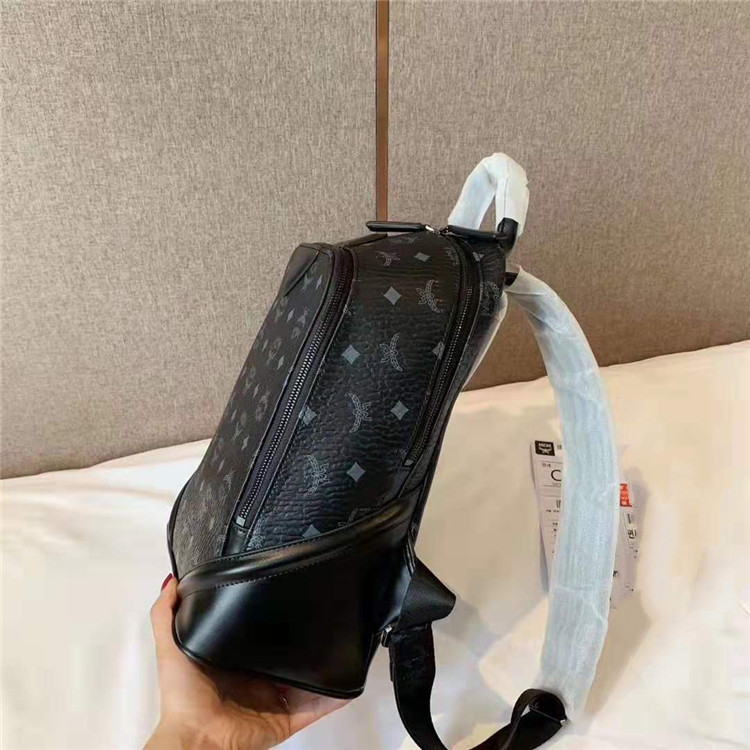 School Bag, Backpack, Korean Style Backpack, 2017 New Black Medium Square Bag, Classic Style Bag, Versatile and Stylish Computer Bag