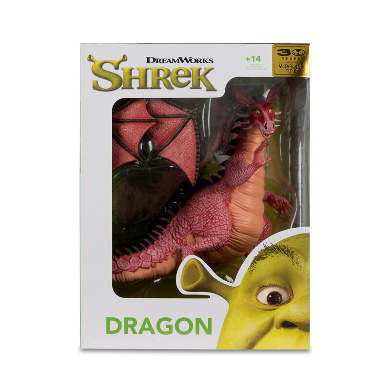In-Stock Mcfarlane Shrek the Dragon, Free Shipping Via Sf Express
