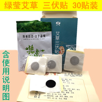 Green Ying Wormwood three-volt patch heat application adult children acupoint paste three-volt moxibustion winter disease summer treatment 30 paste moisture child