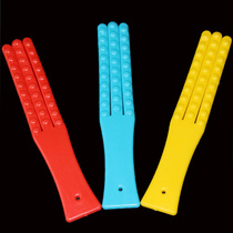 Jingluo Sha board fitness beat board three-finger open palm massager health care pats Shabi hand soft silicone Pat Palm Palm