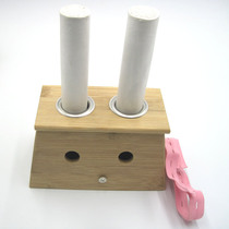 Bigeye bamboo double ai jiu he 3cm thick moxa stick Queen moxibustion with 3cm ai cao tiao single moxa box