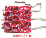 Чистая хлопчатобумажная ткань для семизвуковой ящика для примерения с теплым теплым приток