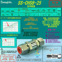 (SS-CHS8-25) Swagelok Lift Spool Check Valve 1 2 in Cartridge