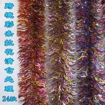 Wool color Bar Christmas decorations Accessories Kindergarten 61 Scene Placement Wedding stairs Armrest Colorful with laps