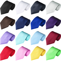 LSLYMY dress suit shirt business fashion 10cm stripes 19 color work career marriage men tie gift box