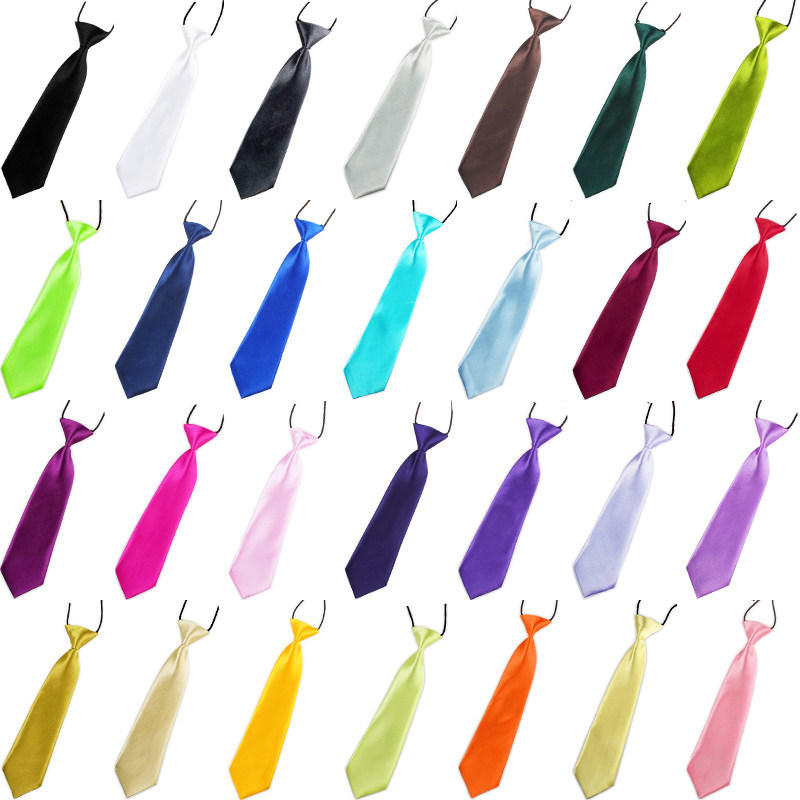 LSLYMY silk-like silk for children, boys and girls, baby and children's small ties British Korean dress performance