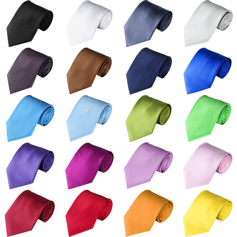 Lsllymy Positive Dress Shirt Business Fashion 10cm Fine G 20 Color Working Career Wedding Male Tie Gift Box