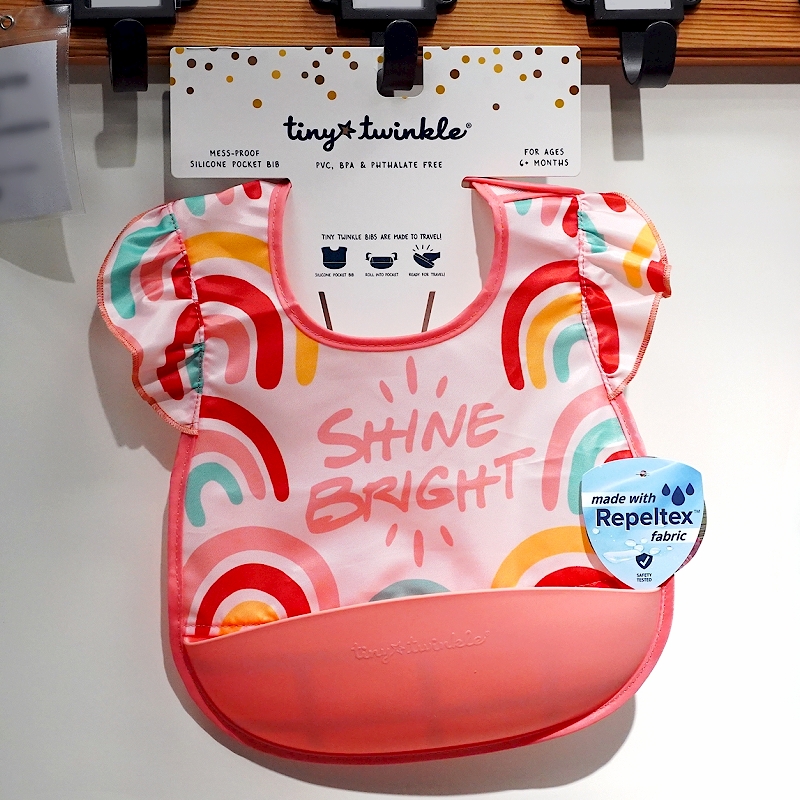tiny twinkle waterproof walled hood female baby eating baby cob saliva towel small child silicone gel for dinner