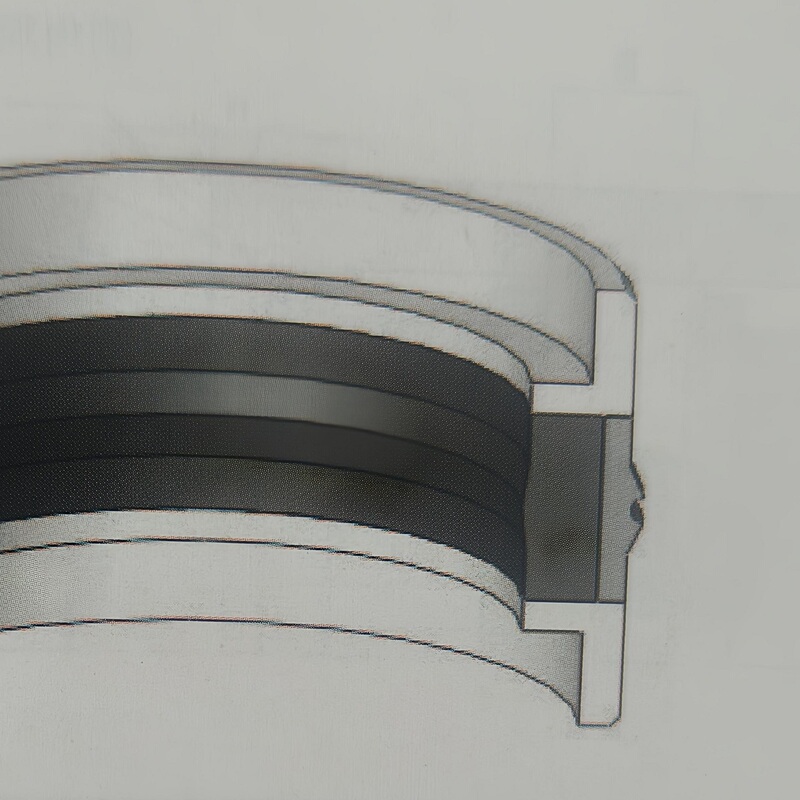 Turkey's Kastas Imported K16 Piston Three-Piece Set Hydraulic Piston Cloth-Sealed Combination Oil Seal Ring Turkey's Kastas Imported K16 Piston Three-Piece Set Hydraulic Piston Cloth-Sealed Combination Oil Seal Ring