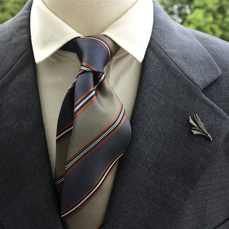 Retro Casual Stripesd Professional Formal Wear for Men and Women, Versatile Tie, Ivy League Style, Wedding Photo Shoot, Annual Meeting