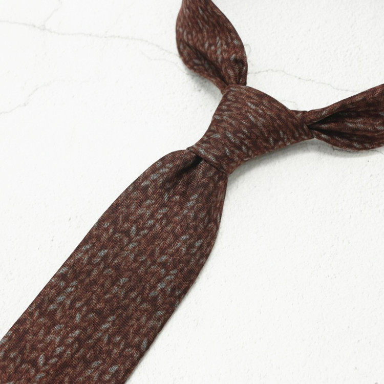 6cm Men's and Women's Narrow Japanese Retro British Style Coffee Color Green Solid Color Casual Plaid Tie for Work and Wedding