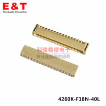 ENTERY connector 0 8 pitch punctured horizontal patch socket 4260K-F18N-40L Spot