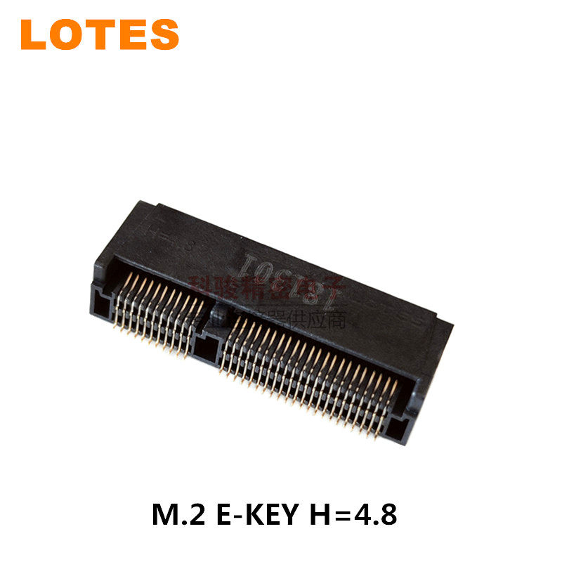 LOTES original installed connector NGFF interface M 2 E-KEY H4 8 socket APCI0136-P001A spot-Taobao