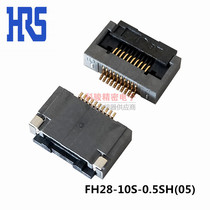 HRS Hirose imported connector FH28-10S-0 5SH(05) Brand new 0 5fpc 10P clamshell spot