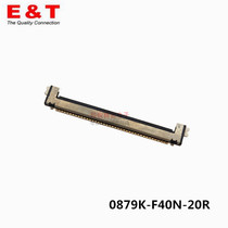 ENTERY ENDELI 0879K-F40N-20R Connector 0 5 40P gold-plated board end LVDS socket