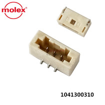 MOLEX original connector 1041300310 backlight socket 1 25 spacing 3P light bar holder spot