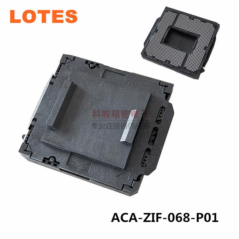 Lotes Jiaze smug ACA-ZIF-068-P01 connector LGA1156 CPU seat sub-base spot-Taobao