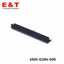 1 0 pitch FPC FFC 28P H=2 0 Upper cable socket 6905-E28N-00R Spot clearance