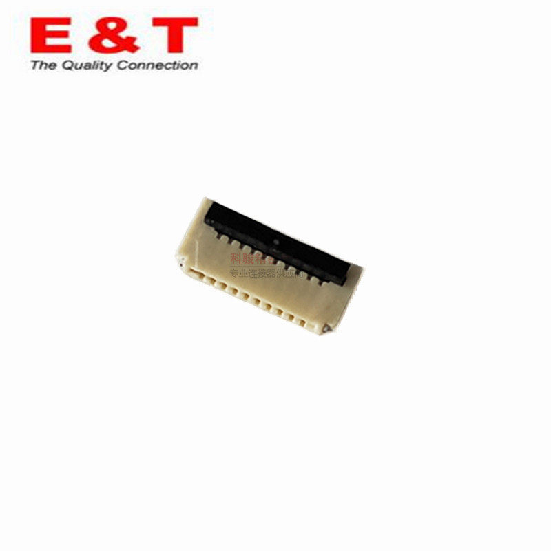 Ndelli 6718K-Y10N-01L connector 0 5FPC flat cable socket 10P rear flap H= 1 0-Taobao