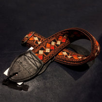 Chicago Native Souldier Guitar Bass Embroidered Strap