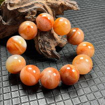 Ruihuang Cui Natural Jade Yunnan Huanglong Jade Slightly Flawed Clear 21mm Buddha Beads Bracelet Gift Bracelet