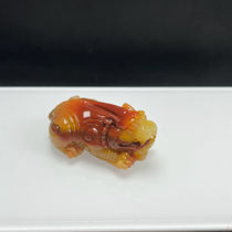 Ruihuang Cui Natural Jade Yunnan Huanglong Jade Fine Jewelry Su Gong Pixiu Pendant Hand Toy Gift Gift