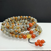 Ruihuang Cui Natural Jade Fine Jewelry Yunnan Huanglong Jade Sands 107 Necklace Sweater Chain Certificate