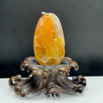 Ruihuang Cui Natural Jade Yunnan Huanglong Jade Fine Jewelry Blockbuster Pendant Sweater Chain Jade Pendant Gift