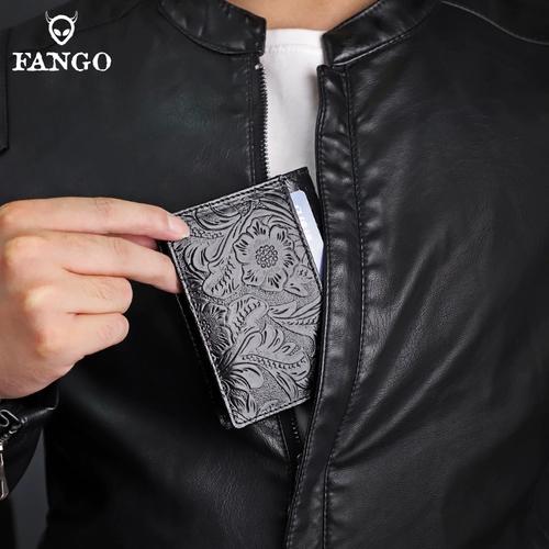 Бумажник для водительских прав подходит для мужчин и женщин, кожаный универсальный чехол, из натуральной кожи, 2 в 1