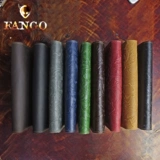 Оригинальный длинный кожаный ретро бумажник подходит для мужчин и женщин для влюбленных, из натуральной кожи