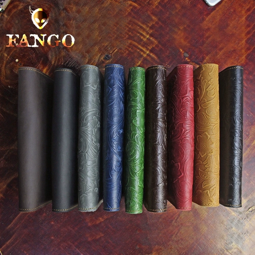 Оригинальный длинный кожаный ретро бумажник подходит для мужчин и женщин для влюбленных, из натуральной кожи