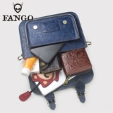 Кожаная сумка через плечо, сумка на одно плечо, из натуральной кожи