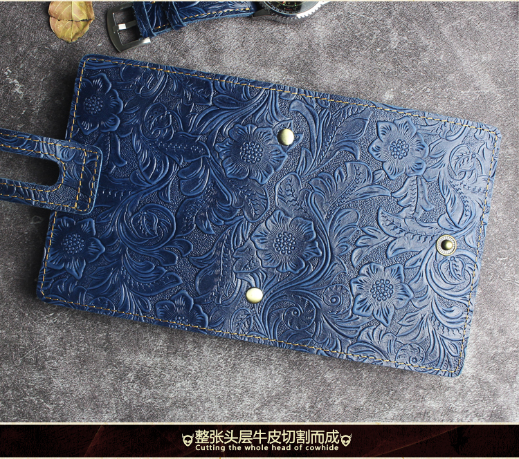 Handmade thẻ da túi người đàn ông và phụ nữ công suất lớn bộ thẻ da bò đa thẻ tín dụng gói thẻ retro chủ thẻ kinh doanh 60 vị trí thẻ ví đựng thẻ atm lv