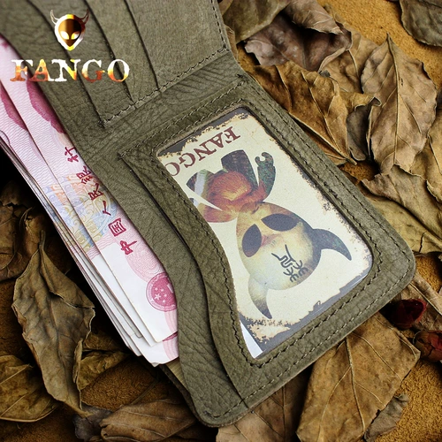 Мужской оригинальный кожаный короткий бумажник, сумка через плечо с гравюрой, из натуральной кожи, делается под заказ