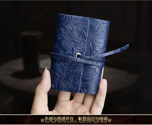 Handmade da thẻ đầu lớp da kinh doanh chủ thẻ tín dụng dung lượng lớn thẻ tín dụng nhiều bộ thẻ retro văn học gói thủy triều - Chủ thẻ ví da bò