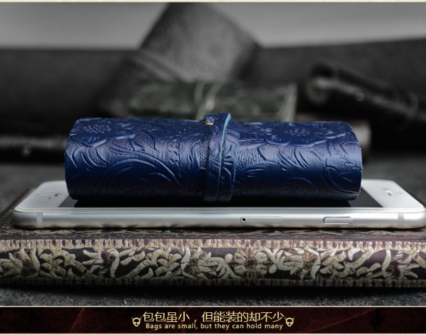 Handmade da thẻ đầu lớp da kinh doanh chủ thẻ tín dụng dung lượng lớn thẻ tín dụng nhiều bộ thẻ retro văn học gói thủy triều - Chủ thẻ ví da bò
