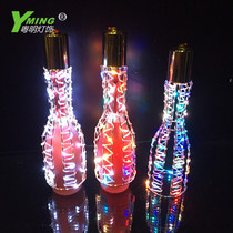 New Wine Theorizer LED Shine Champagne Hood Wine Cover Creative Personality Seven Colorful Luminous Wine Cap Running Marpops
