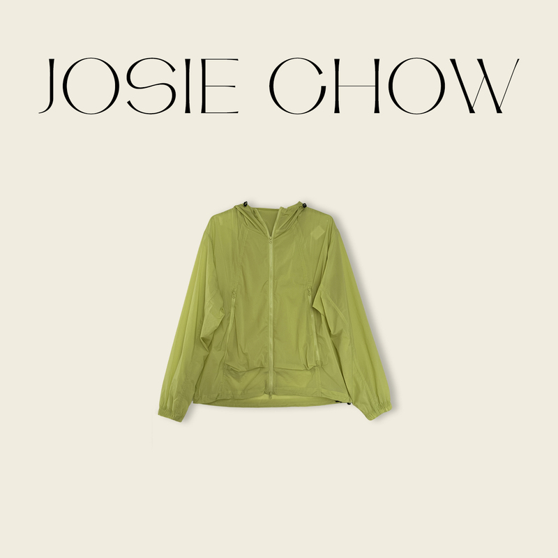 Josie Chow【A Must-Have for Sun Protection】Summer Hooded Thin Sun Protection Cardigan Loose Jacket for Women Jc882165