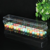 Creative PS plastic transparent candy box romantic hand gift gift gift candy box packaging jewelry long box