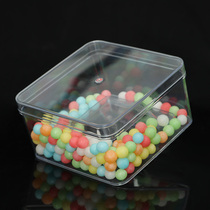 Creative Wedding Candy Box PS Plastic Hollow Transparent Delight Box Square Jewelry Packaging Box Small Gift Box