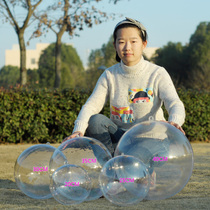 Acrylic transparent ball large size Commercial City Pendant Ball Showcase showcase Festive Arrangement Decoration 40cm Plastic hollow ball