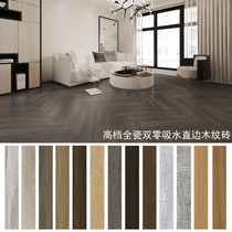 Baido modern all porcelain straight side wood grain tiles imitation solid wood floor tiles 150 900 living room bedroom floor tiles