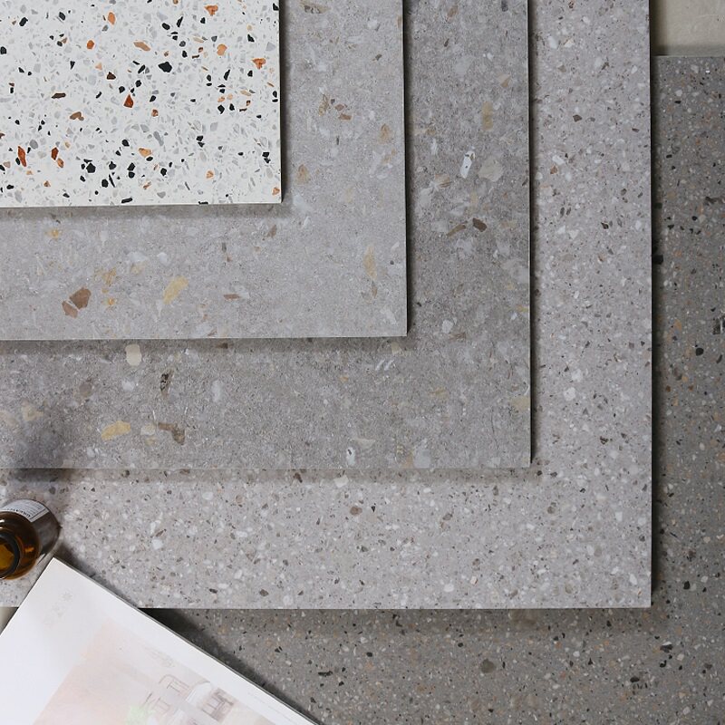 Water Mill Stone Through Body Tiles 600 Imitation Ancient Brick Modern Fashion Floor Room Dining Room Store Chain Floor Tiles