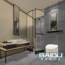 Baido all-ceramic whole body antique brick sandstone stone grain cement brick guest restaurant balcony wall tile 600 600