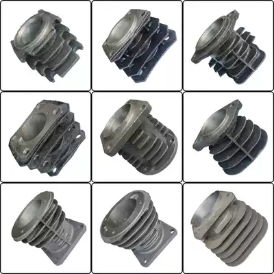 Piston type industrial high pressure air compressor head cylinder head air compressor head pump cylinder parts